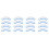 16PCS Water Fountain Replacement Filter Elements Activated Carbon Filter for Dog Cats Pet Drinking Bowl Feeder Filter 1