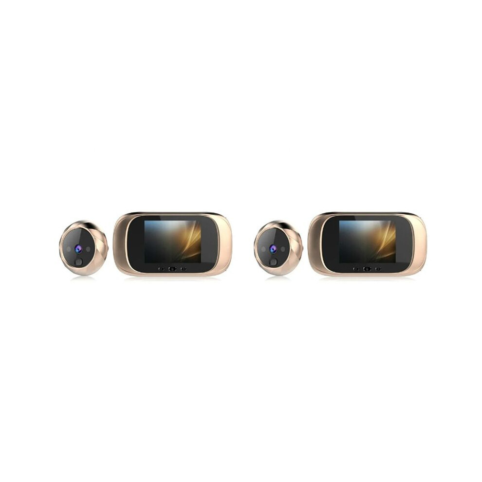 2X Digital Lcd 2.8Inch Video Doorbell Peephole Viewer Door Eye Monitoring Camera 90 Degree Doorbell Motion A 6034173421762