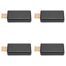 4X USB to CVBS RCA Video Output Adapter Box Interface Connect to Monitor Display Device for Android Radio Multimedia(B)