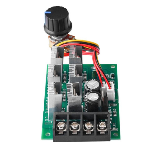 Motor Speed Regulator 12V 24V 36V 48V High Power Drive Module PWM Motor Speed Controller 40A Current Regulator 2