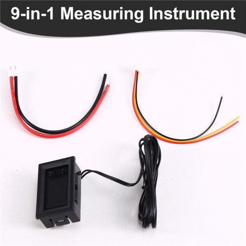 100V 10A Voltmeter Ammeter KWS Power  Meter LED Digital  Wattmeter 9-in-1 Multi-Function Measuring Instrument 2