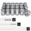 1709D-24AM Solid Piece Chrome M14x1.50 Duplex Bulge Lug Nut for Select Chevy///Ram, 24 Pack 4