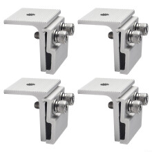 Standing Seam Metal Roof Clamp for Heat Cable Solar Panel Snow Guard Mounting, 4PCS