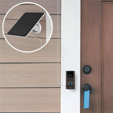 Solar Panel for Ring Doorbell, 5W Solar Panel for Ring Video Doorbell 2, Video Doorbell 3, Video Doorbell 3+