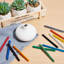 12 Colors Underglaze Crayon for Ceramics Pottery,Colored Underglaze Crayon Set for Decorations Artists Ceramic Art