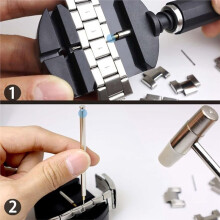 Uhrenreparaturset - Umfassendes Werkzeugset für die Uhrenwartung und Den Batteriewechsel