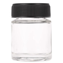 Nail Art Airbrush Tank Flacone di Vetro, 22cc Airbrush Paint Cosmetic Bottle Jar, Accessori per Utensili Airbrush Paint Cup 10 Pezzi