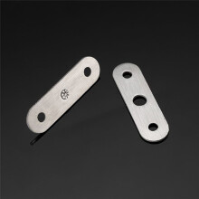 10PCS Shed Door Hinges Kitchen Cabinet Hidden 360 Degree Rotation Pivot Stainless Steel Rotating Rotatable 57x16 mm