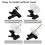 Universal Silent Yarn Clip Holder - Large Skein Accommodation 360 Adjustable Tool-Free Assembly M 5