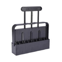 Soil Blocker 4 Cell 2 Inch Seed Starting Tool for Seedlings Durable Reusable Handheld Black
