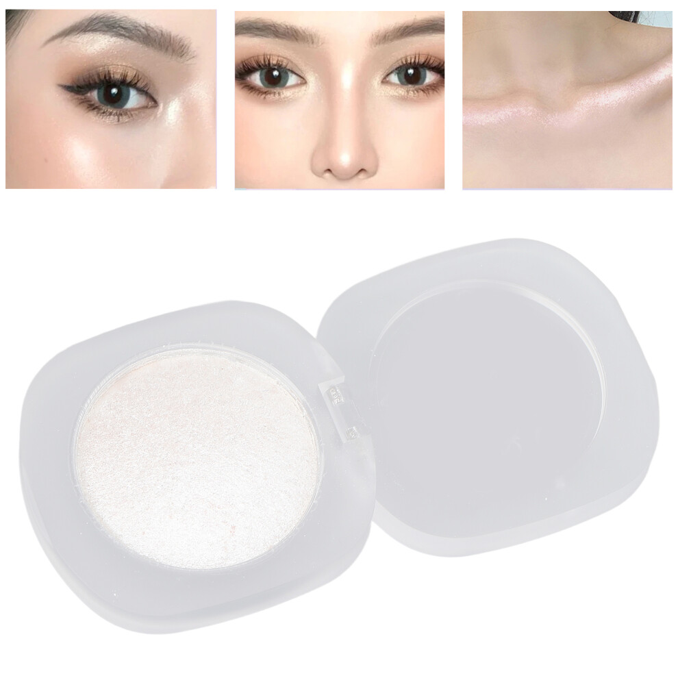 Silver/White Long Lasting Highlighting Powder 0.2Oz, Bright Shine