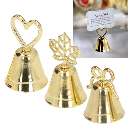 3Pcs Durable Metal Table Number Holders, Multi-Size Card Clips