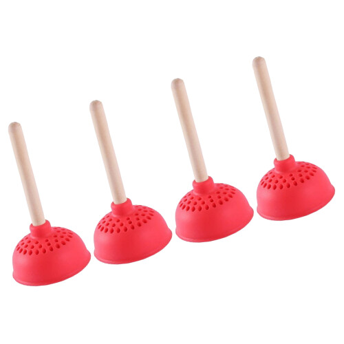 Creative Gift Teas Strainer Toilet Plunger Look Mini Size For
