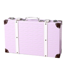 Wooden Multi Purpose Storage Chest European-L Taro P urple