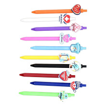 10Pcs Doctor Nurse Theme Ballpoint Pens 1.0mm Black-Combo Set