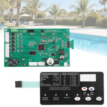 Upgraded 420020007S Pool Heater Control Board Kit for MasterTemp 400 300 250 and StaRite SR400 SR333 SR200 with Switch Pad