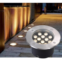 LED Underwater Pool Light IP68 Waterproof 6W Cold White DC12V Fountain Spotlight for Garden