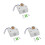 3X Base Socket IR Lamp Bulb Movement Detector 1