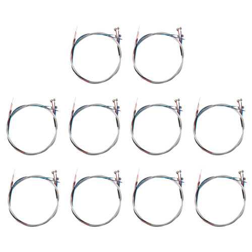 Violin String V68 10 Set Violin Strings 40 Pieces E A D G for 1/8 1/4 1/2 3/4 4/4 Common Size Stringed Instruments 1