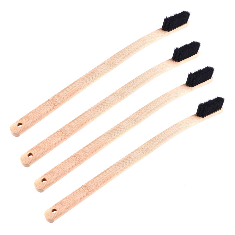4X Auto Engine Cleaning Brush Car Rim Wheel Tire Cleaning Multi-Function Bamboo Handle Mane Brushes Car Wash Cleaning 6032301954939