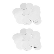 200Pcs Wine Pourer Spout Pourer Disk Drip Pouring Bar Party Wedding Tool Silver