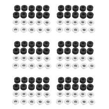 60 Piezas de Arandela de Goma de Motocicleta para  para  para  para Carenados