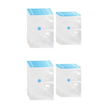 Vakuumbeutel 20 Tlg Set 2 Groessen 12 Stueck 40X60 und 8 Stueck 60X80 Robuste Zur Aufbewahrung Von Kleidung, Bettdecken und Bettwaesche Vakuumier