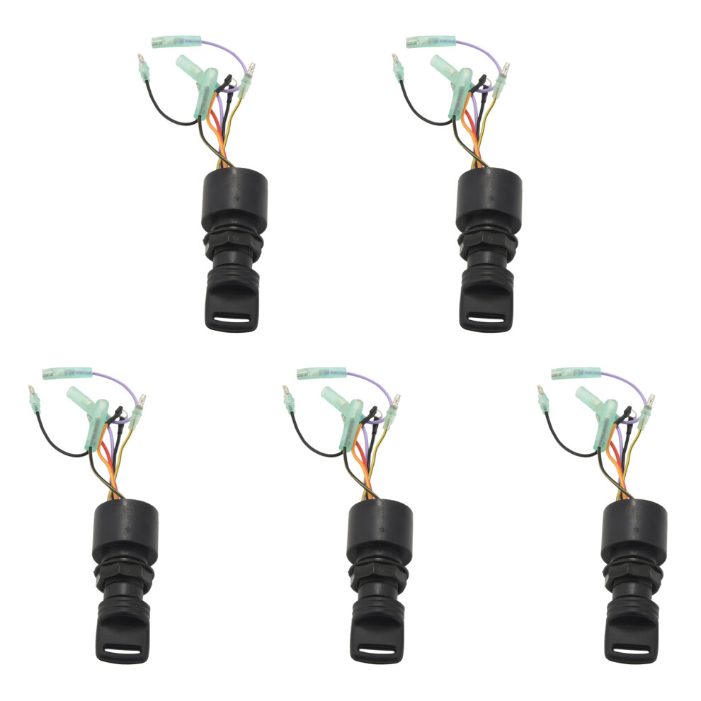 5X 87-17009A5 Boat Motor Ignition Key For Mercury Outboard Motors 3 Position Off-Run-Start 6032343613399