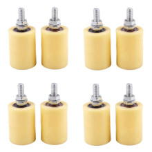 Vite di Guida 6201 M12 per Cuscinetti Un Rulli Piatti Nel Acciaio PP 8Pz 50X70mm per Portone Scorrevole