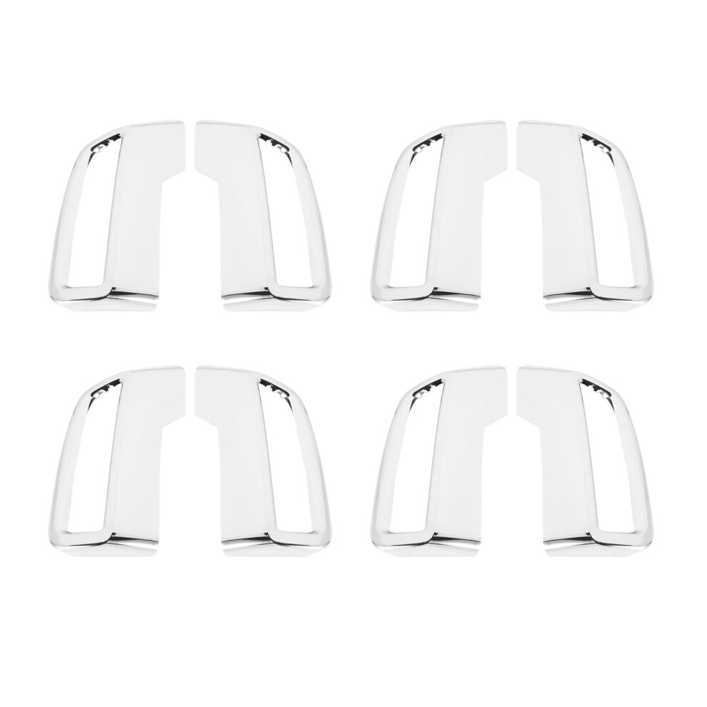 8X For 3008 5008 Allure 2017 - 2019 Exhaust Pipe Tail Cover Abs Rear Exhaust Muffler End Pipe Cover 6032755216669