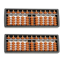 2X Abacus Toy 11 Cifre Kid School Learning Math Arithmetic Toy Giocattoli Educativi Tradizionali Cinesi Abacus