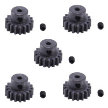 5X Pièces de Rechange D'Engrenage de Moteur en Métal 17T Pièces de Pignon pour A959 A979 A969 A949-24 Rc Pièces de Rechange de Voiture
