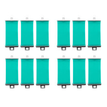 12Pcs 3D Sublimation Printer Silicon Mug Wraps Clamps 11OZ Mug Silicone Mould Fixture Mug
