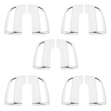 10x per 3008 5008 Allure 2017-2019 Coperchio Coda Tubo di Scarico ABS