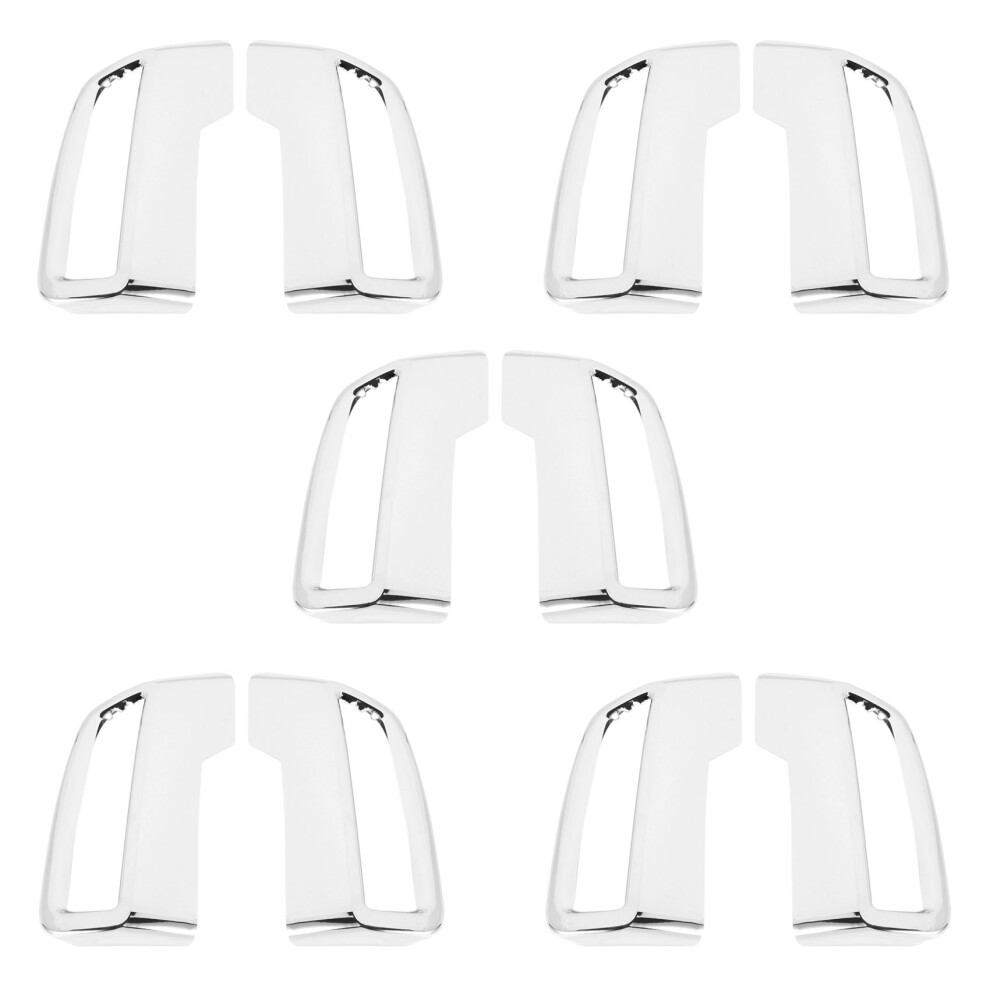 10X For 3008 5008 Allure 2017 - 2019 Exhaust Pipe Tail Cover Abs Rear Exhaust Muffler End Pipe Cover 6034173469733