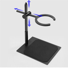 Pour over Coffee Stand Aluminum Alloy Pour over Coffee Station Dripper Stand Adjustable Antislip Coffee Dripper Stand