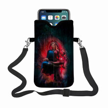 Doctor Strange telefontaske, lille rygsæk med justerbar rem, der passer til de fleste telefonmodeller.