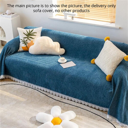 Sectional Sofa Covers, Thick Chenille Sofa Covers, Modern Simple Fringe  Sofa Covers, Sofa Protectors 1