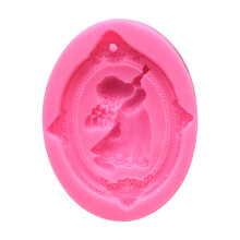 DIY Bakeware Blow Horn Angel Girl Car Aroma Plaster Cake Cookie Dessert Decorating Tools Chocolate Silicone Tools