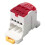 Essential Wiring Accessory Red Power Distribution Junction Box for DIN Rails 1