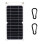 6W bærbart solpanel5V solpanel med USB til mobil strøm udendørs camping 1