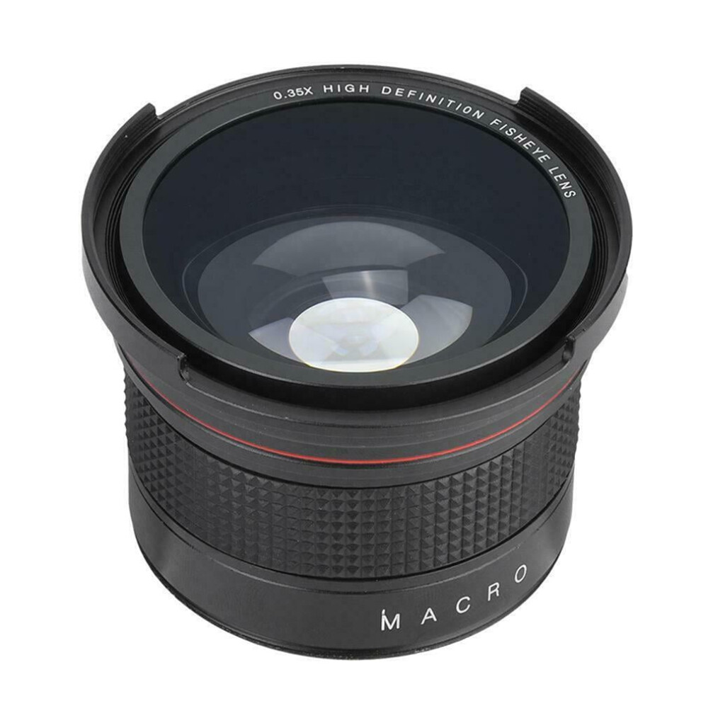 58Mm 0.35X Detachable Macro Fisheye Lens Wide Angle For Canon Slr Dslr Camera Accessory Lens 9365509016763