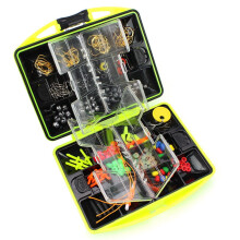 Portable Freshwater Fishing Tackle Kit for Kids & Beginners – Lightweight Starter Box with Basic Accessories, Compatible with Standard Gear