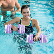 Water Dumbbells for Pool Aerobics 2-Pack