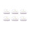 6Pcs Guitar String Retainer Guitar String Ties Bridge-White 1