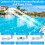 Pool Waterfall with Adjustable Dual Spray and Adapter Aerator for Inground Spa 5