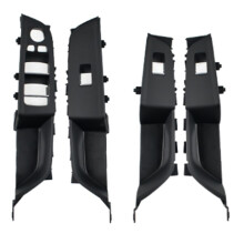 Car Rear Left Window Lift Button Panel Door Armrests Panel Assembly for 6 Series G32 2017-2022 Black LHD