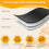Bee Hive Wrap Winter Insulation Cover for 8 and 10 Frame Hives, Waterproof Windproof Adjustable Protector 5