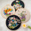 Personalize Florals Embroidery Craft Set Canvas Plastic For-B 6