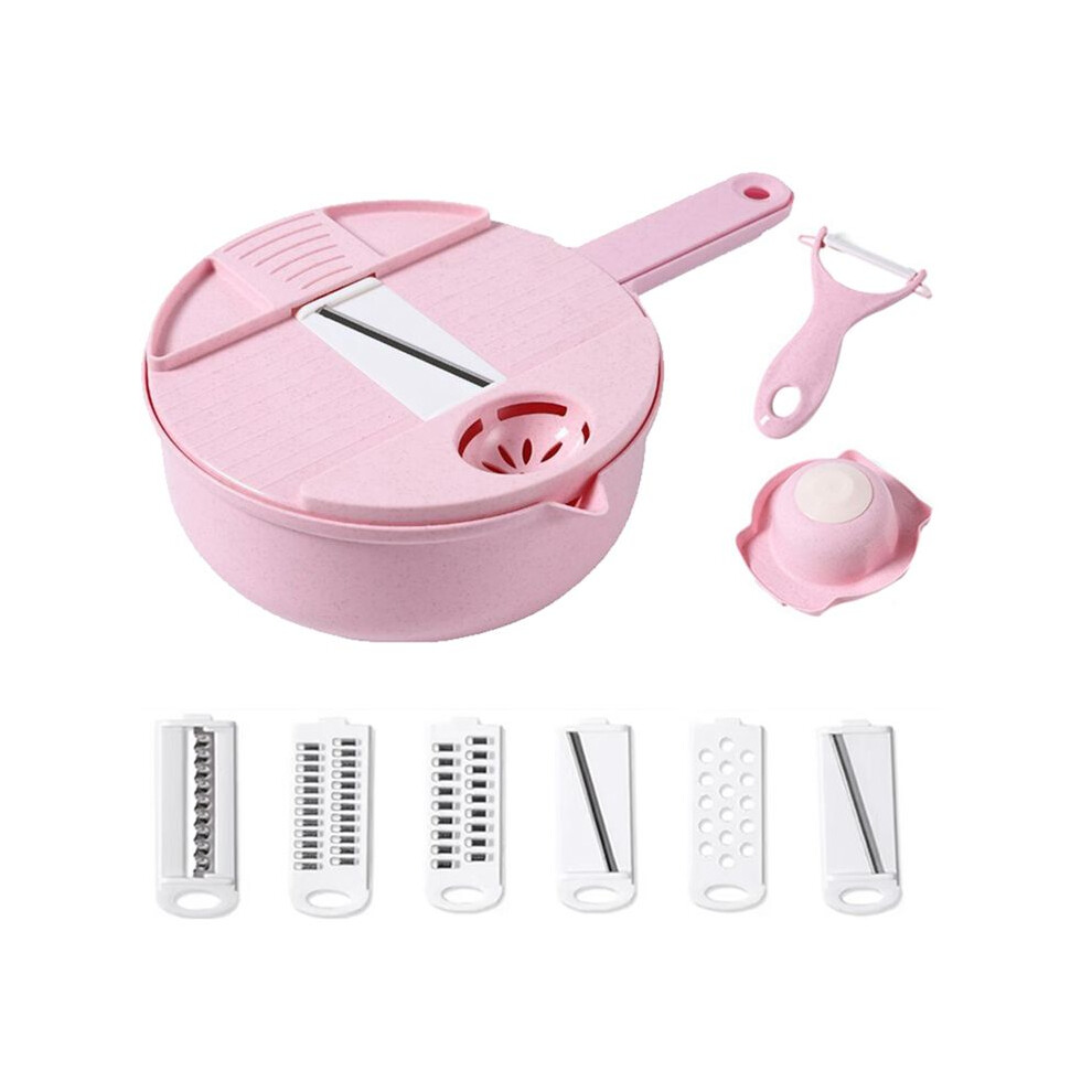 Semoic Multifunctional Vegetable Slicer Potato Peeler Carrot Onion Grater With Strainer Vegetable Cutter 12 In1 Kitchen